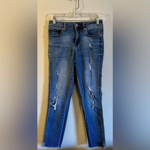 2 Pair of Seven7 High Rise Ankle Skinny Jeans Size 4